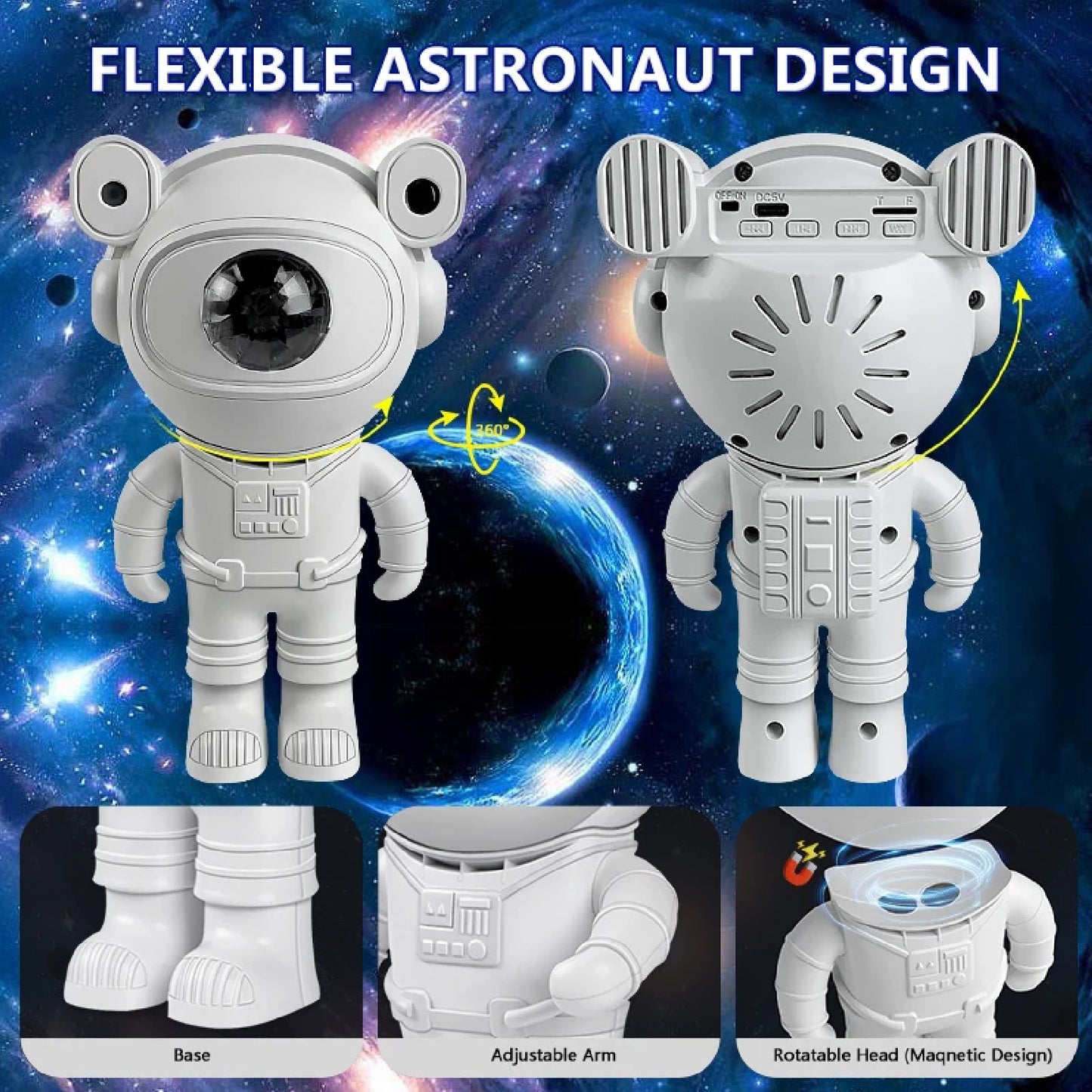 ASTROPROY ™ - Proyector astronauta